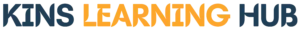 Kins Learning Hub Intl Text Logo Online School for Class Five to Matric, O/A Level